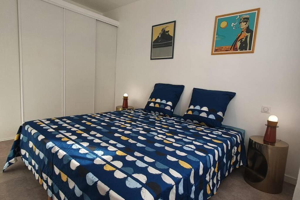 Bd Grosso Apt 4 Prs, 300M Plage, Clim, Parking Niza Exterior foto